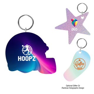 6 Inch Shaped Acrylic Key tags