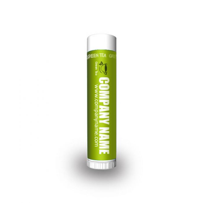 Custom Imprinted Lip Naturals Green Tea Lip Balm
