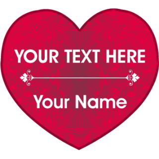 2.37x2.12 Inch Heart-Shaped Save the Date Magnets