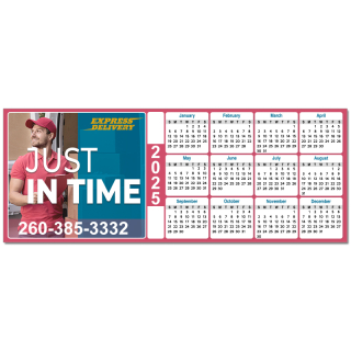 2.17x5.6 Printed School Calendar Magnets 20 Mil