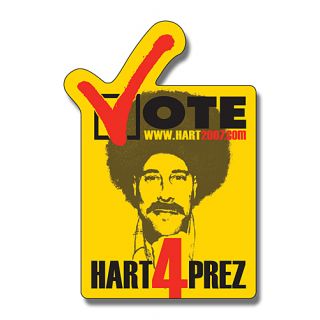 2.25x3.25 ized Vote Shape Magnets 20 Mil