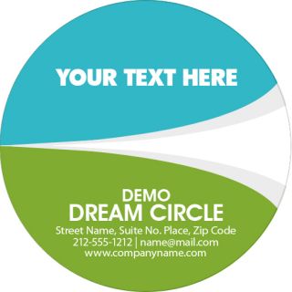 3.5 Inch Diameter Circle Shape Magnets 20 Mil