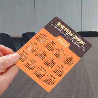 3.5x4 Printed Calendar Magnets 20 Mil Round Corner