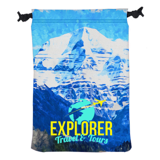 11 W x 16 H Canvas Drawstring Bags