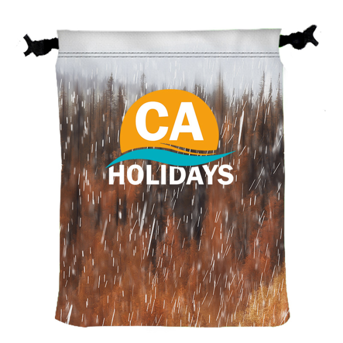Custom 7 x 9 Canvas Drawstring Bags
