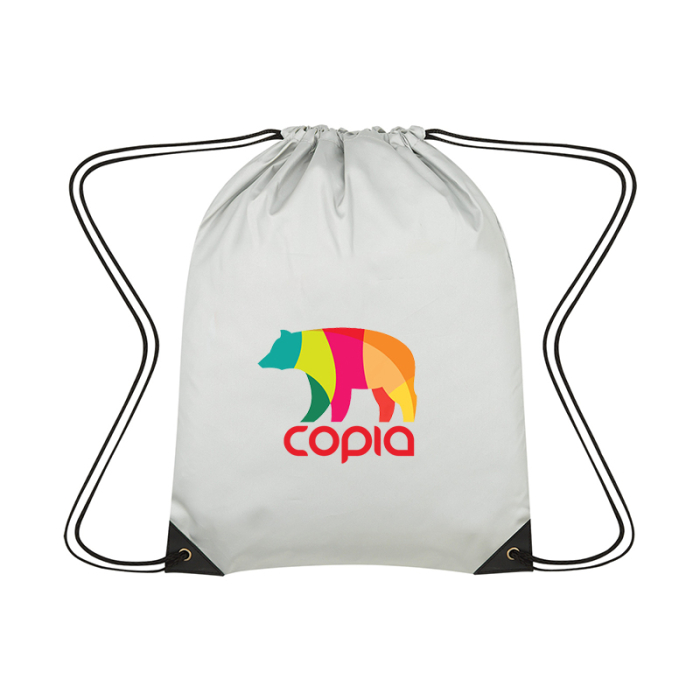 Customized Celestial Reflective Drawstring Bags