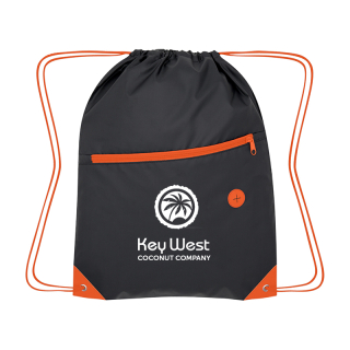 Printed Color Pop Drawstring Bags