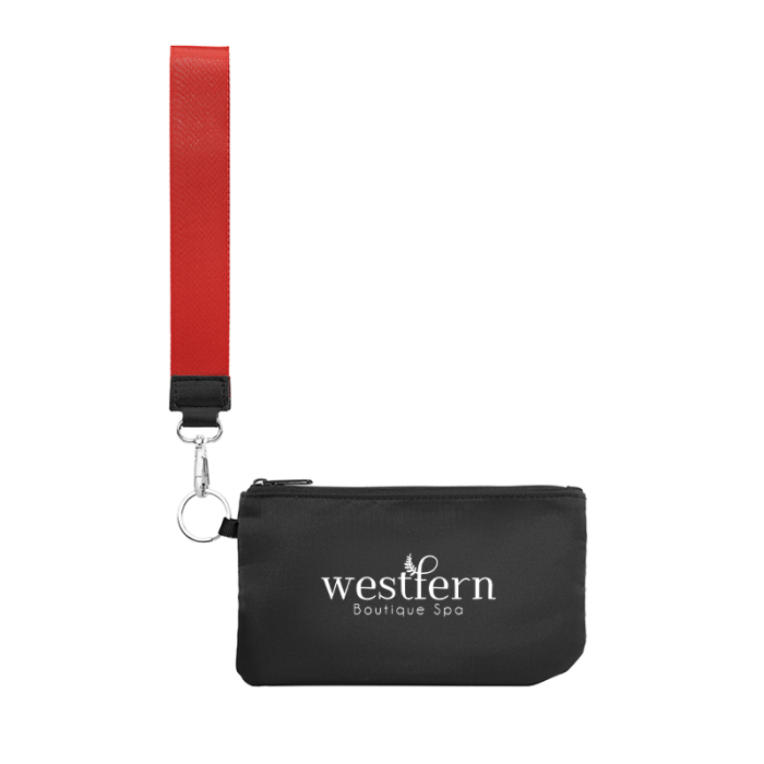 Custom Printed Lana rPET Wristlet Pouches