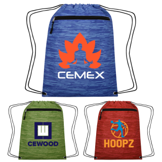 Printed Tempe Drawstring Bags