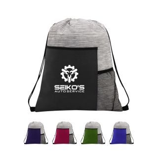 ized Fresno Non-Woven Drawstring Bags
