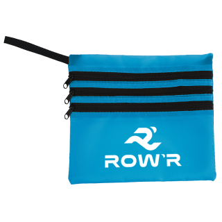 ized Neon Multi Zipper Pouches