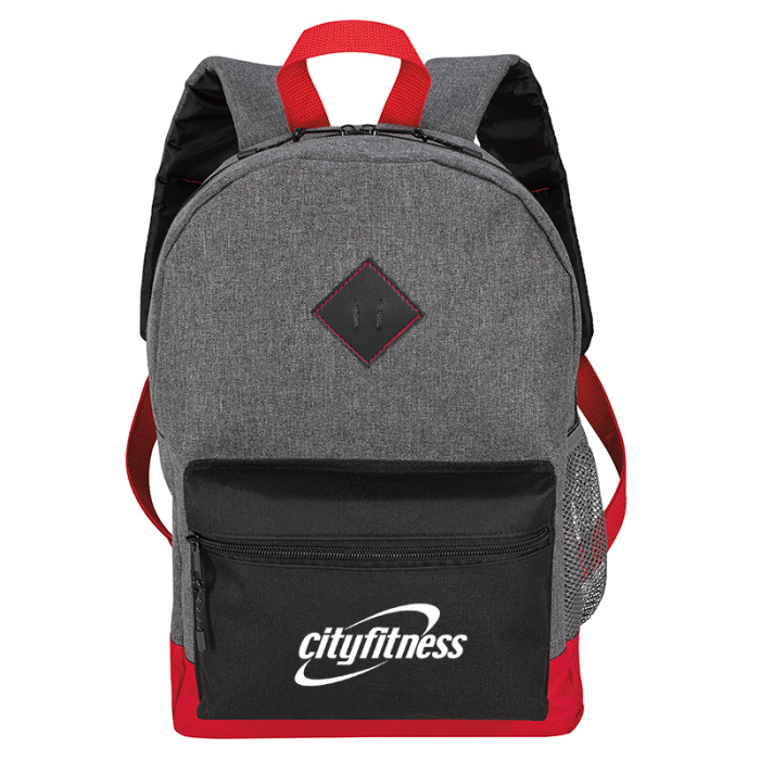 Imprinted Felix Two-Tone Computer Backpacks