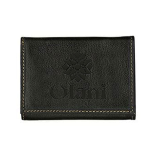 Contrast Stitch TriFold Wallets