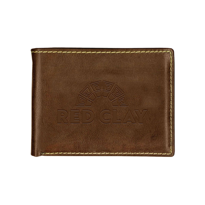 Promotional Contrast Stitch Billfold Wallets