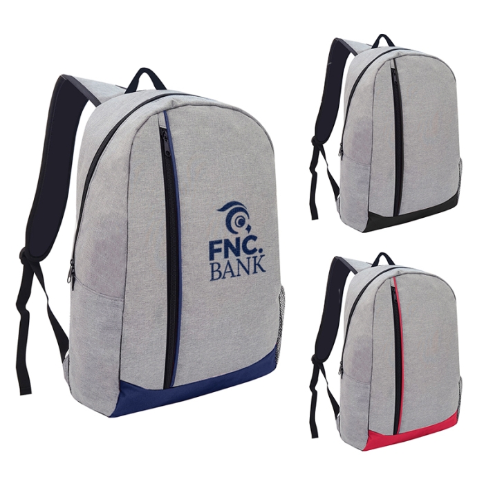 Promotional Hancock Heathered Laptop Backpacks