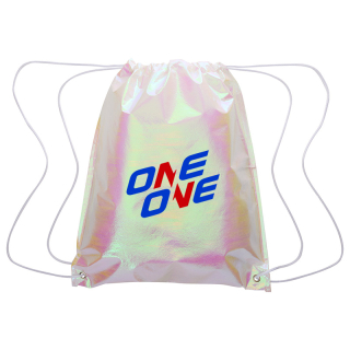 Iridescent Pearl Drawstring Bags