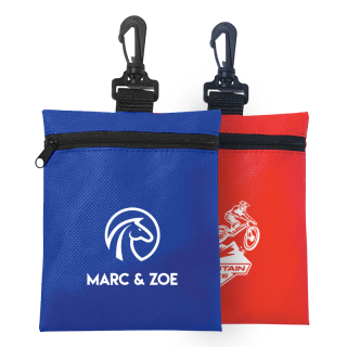 Non-Woven Zippered Pouches