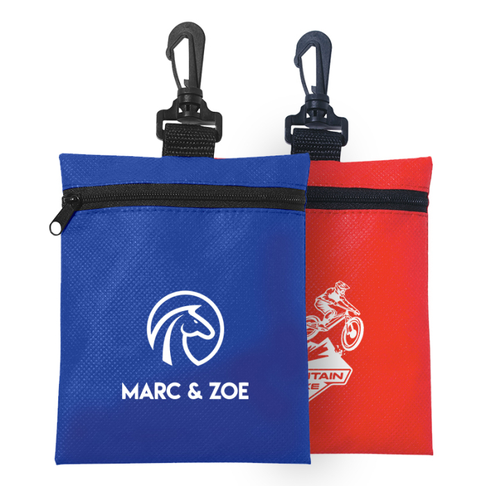 Promotional Non-Woven Zippered Pouches