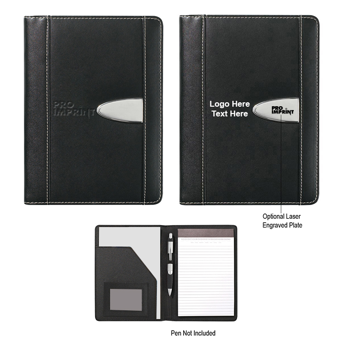 Promotional 5x7 Inch Eclipse Bonded Leather Portfolios