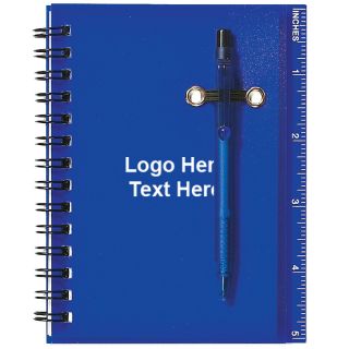 Logo Spiral Notebooks and Pen