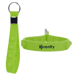 Push Pop Stress Reliever Keychains