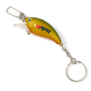 Custom Fishing Lure Keychain with Clasps