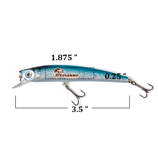 Floating Minnow Lures - Full Color