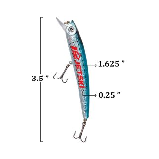 Printed Floating Minnow Lures