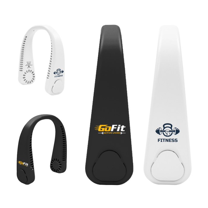 Custom Hands Free Rechargeable Neck Fans