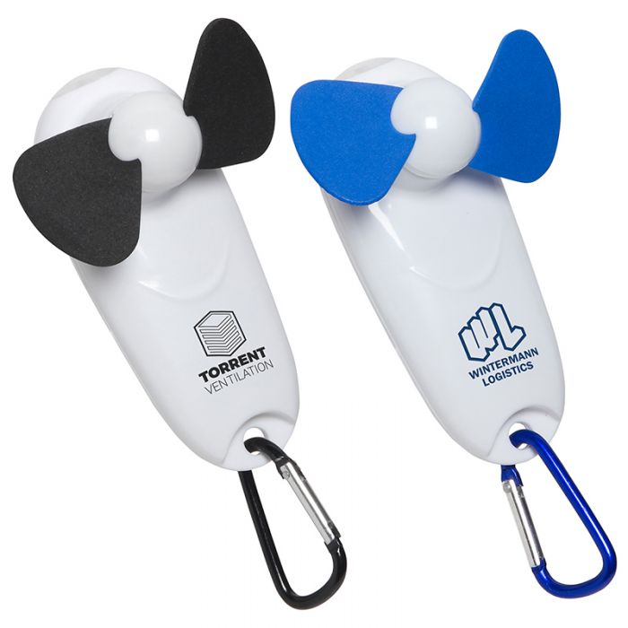 Custom Imprinted Handy Breeze Portable Fan and Lights