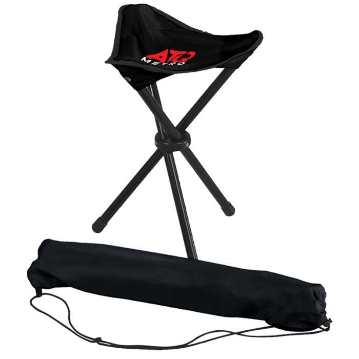 Personalized Folding Tripod Stools with Carrying Bag