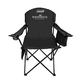 Printed Coleman Cushioned Cooler Quad Chairs