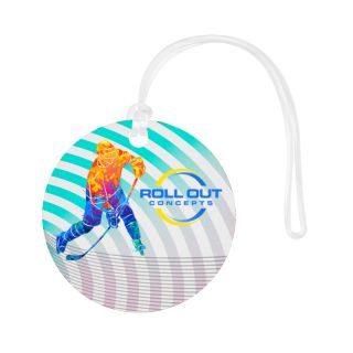 5 Inch Shaped Acrylic Bag tags