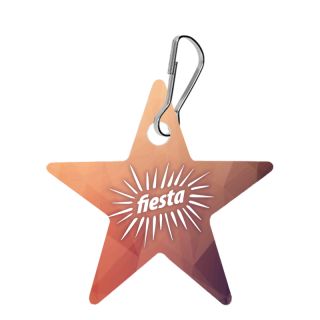 Acrylic Star Zipper Pulls