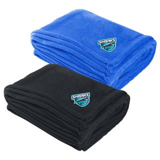 Custom Chenille Blankets with Woven Patch