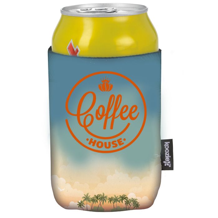 Custom Full Color Neoprene Can Coolers
