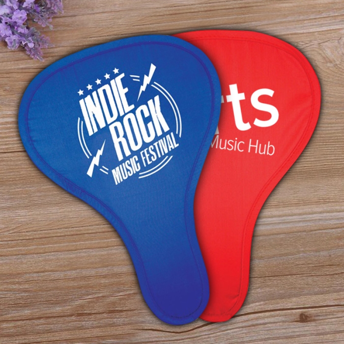 Custom Logo Imprinted Foldable Cyclone Hand Fans
