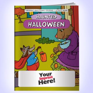 Printed Halloween Haunted Holiday-Coloring Books
