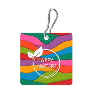 Acrylic Zipper Pull-Square