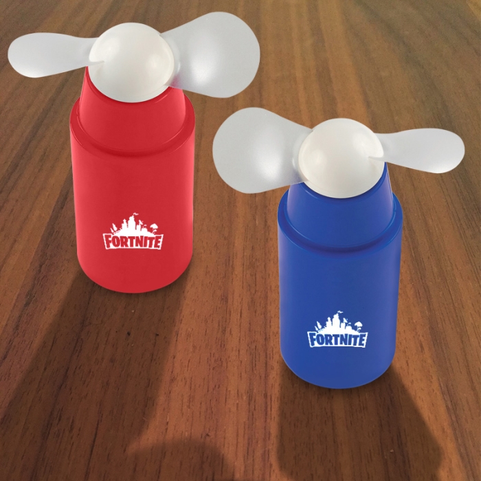 Customized Mini Fans With Removable Caps