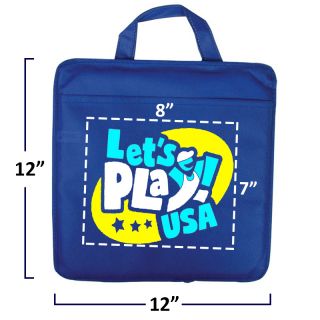 Non-Woven Stadium Cushions with Carry-Handle