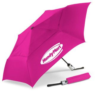42 Inch Arc Vented Auto Open-Close Compact Umbrellas