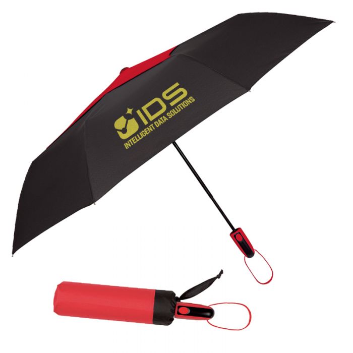 44" Arc Custom Telescopic Diamond Top Vented Umbrellas
