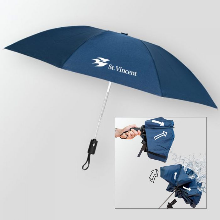 46 inch Arc Promotional Renegade Auto Open/Close Inverted Umbrellas