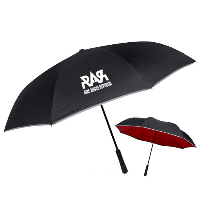 48" Arc Custom Reflective Edge Inversion Umbrellas