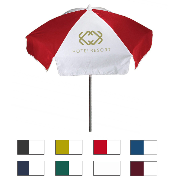 6.5 ft. Custom Vinyl Patio/ Cafe Umbrellas