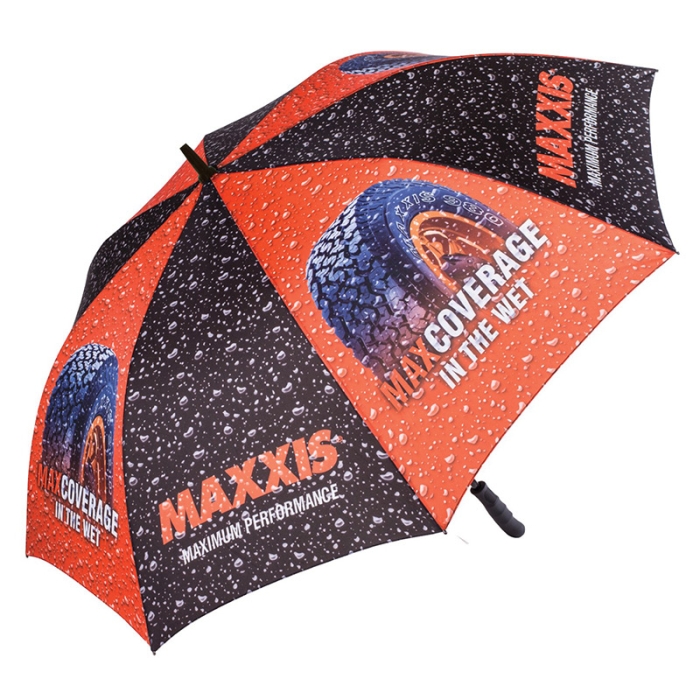 62 inch Arc Promotional Full Color Golf Umbrellas