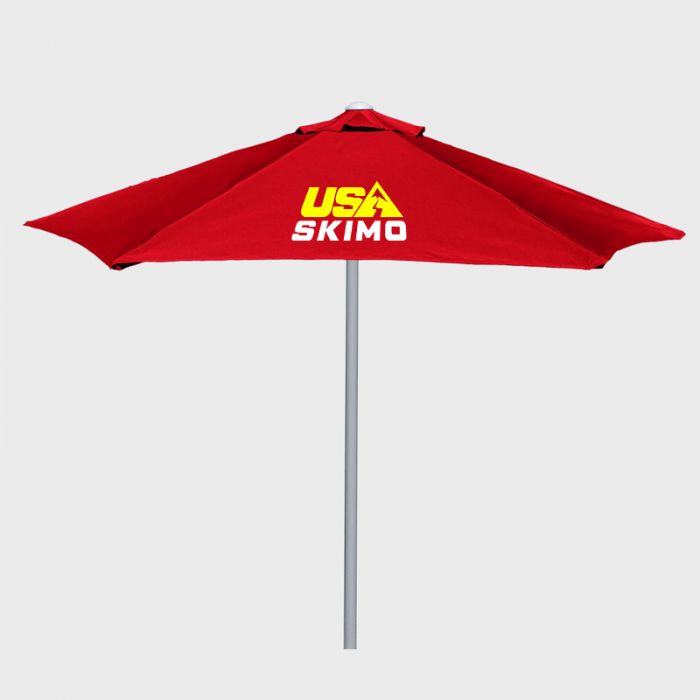 7 Ft Custom E-Z Glide Aluminum Market Umbrellas