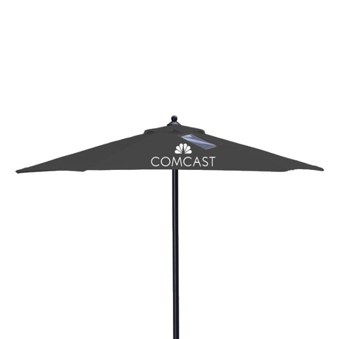 7 ft. Custom Solar Charging USB Umbrellas