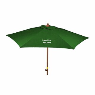 7 ft. Wood Look with Tilt Mechanism Umbrellas